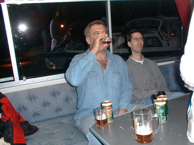 Bordparty: Holgi und Stef@n