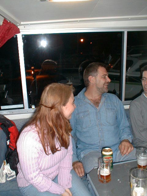 Bordparty: Tessy und Stef@n