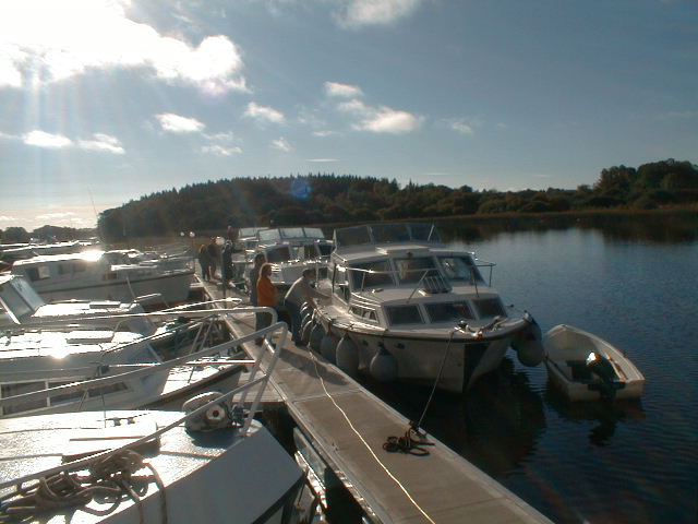 Morgenstimmung am Anleger in Knockvicar