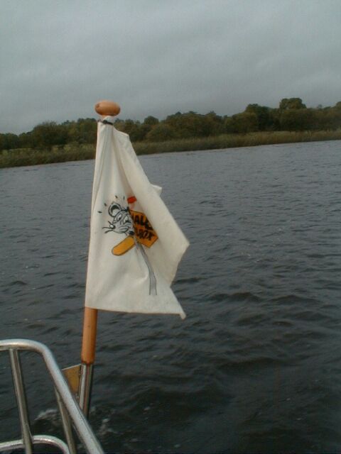 Die "MAUS"-Flagge der Dandelion